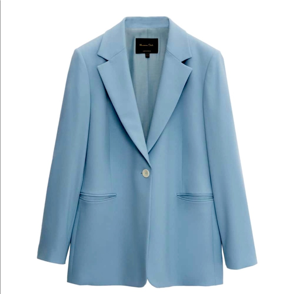 Massimo dutti one button blazer size US 4